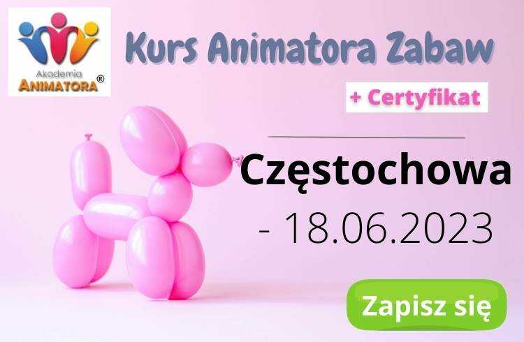 Kurs Animator Zabaw Częstochowa