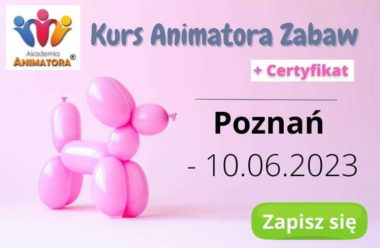 Kurs Animator Zabaw Poznań
