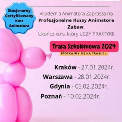 Kurs Animatora 2024 - AkademiaAnimatora.pl